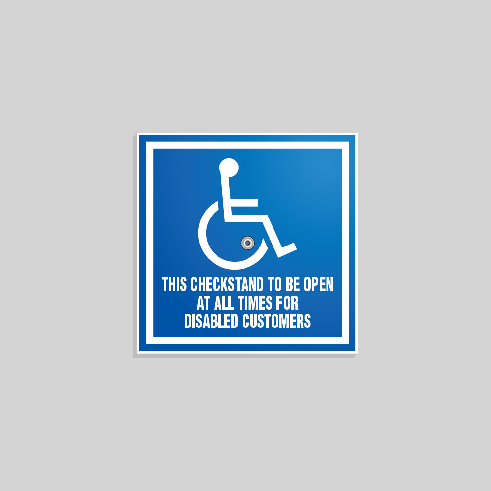 Removable ADA Sign CSA017