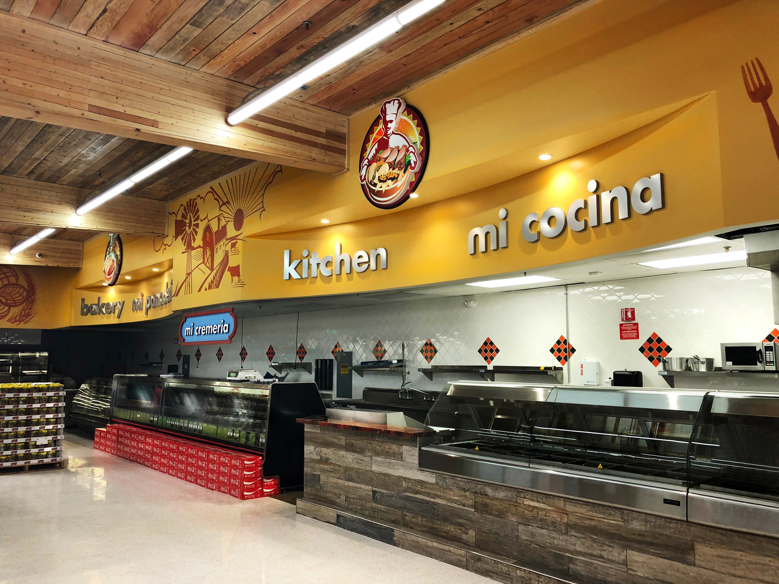 Mi Rancho Supermarket Photo - Kitchen and Service Areas